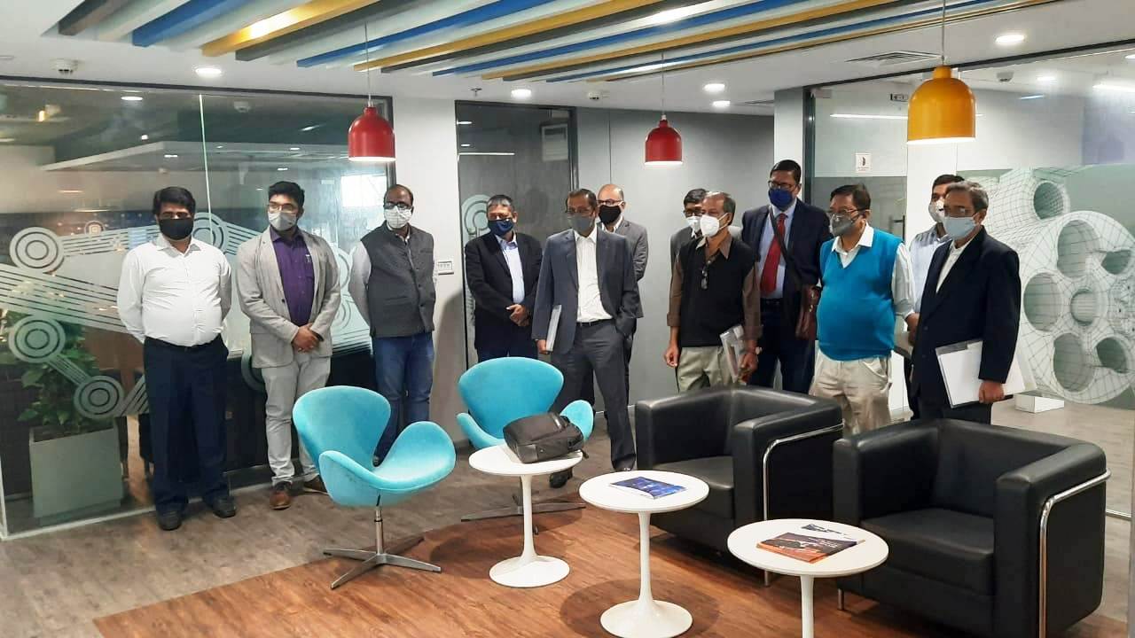 EEPC India officials and dignitaries during the EEPC India Technology Centre Kolkata visit